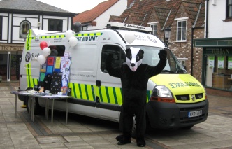 Bertie Badger in Thornbury