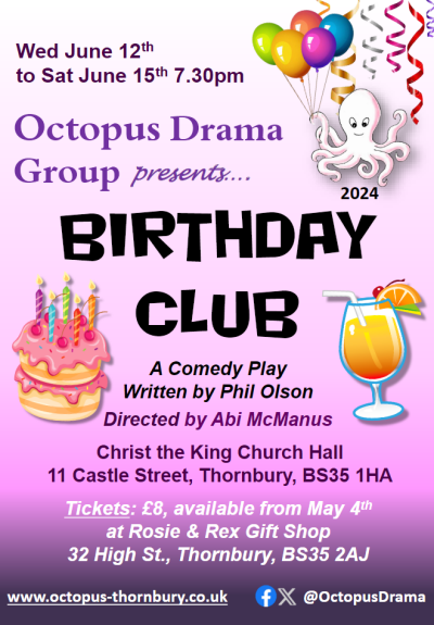 ‘Birthday Club’ - Octopus Drama Group competition