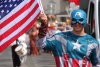 Captain America at Thornbury Carnival