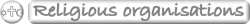 Religious organisations